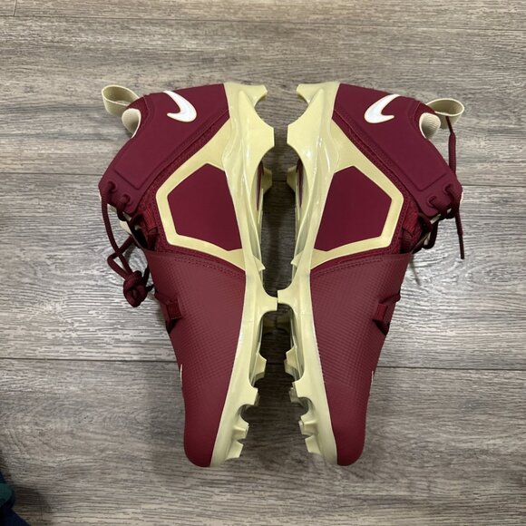 Nike Alpha Menace Pro 3 Florida State Football Cleats FSU FJ6126-600 Men 14 Wide main image 5